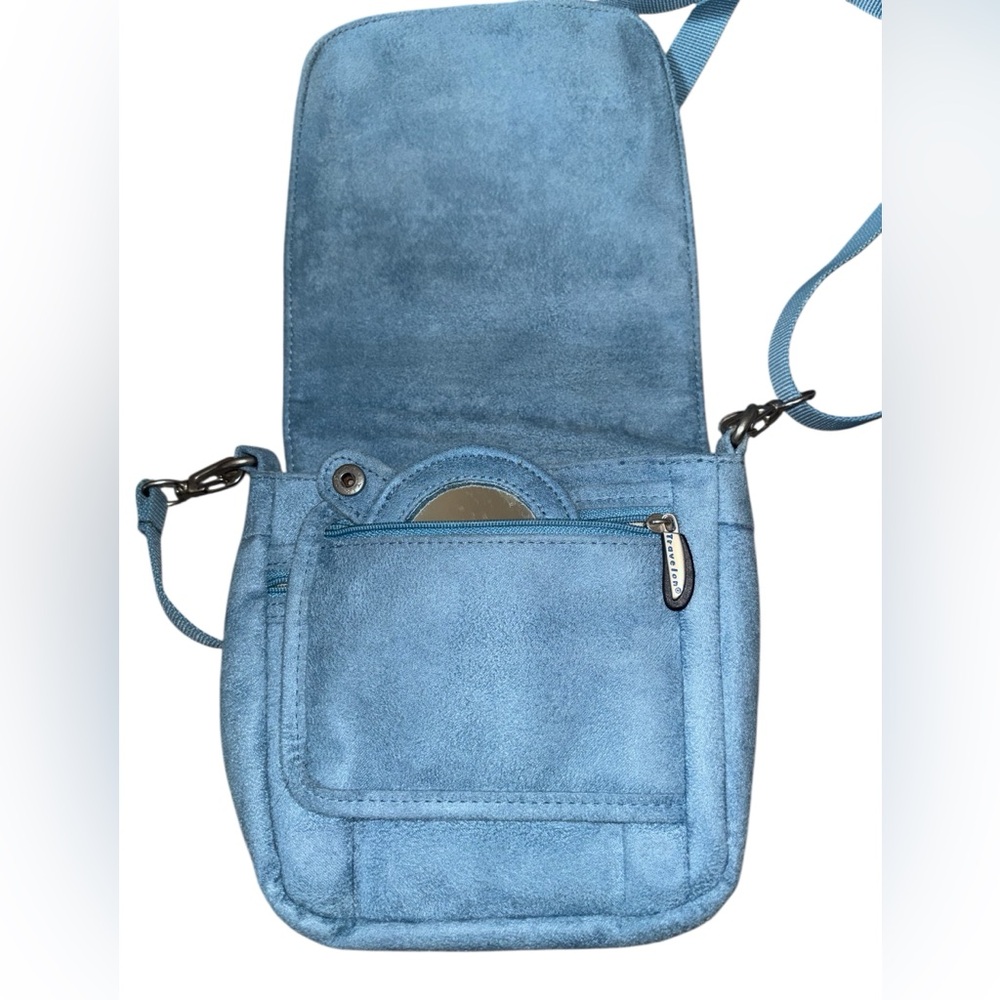 Travelon Mini Travel convertible, adjustable crossbody /belt bag - Picture 7 of 8